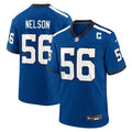 Men's Indianapolis Colts Quenton Nelson Royal Indiana Nights Alternate Game Jersey