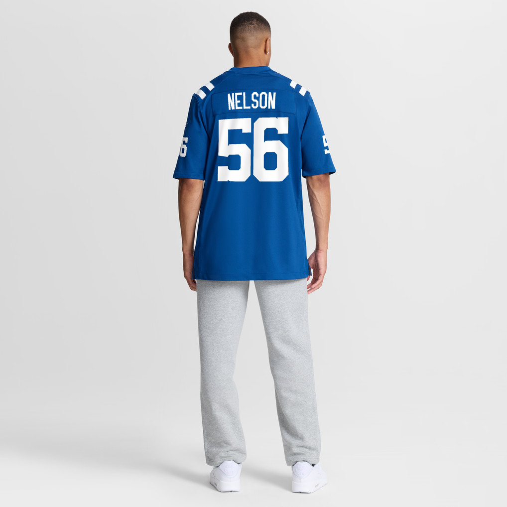 Men's Indianapolis Colts Quenton Nelson Royal Player Game Jersey