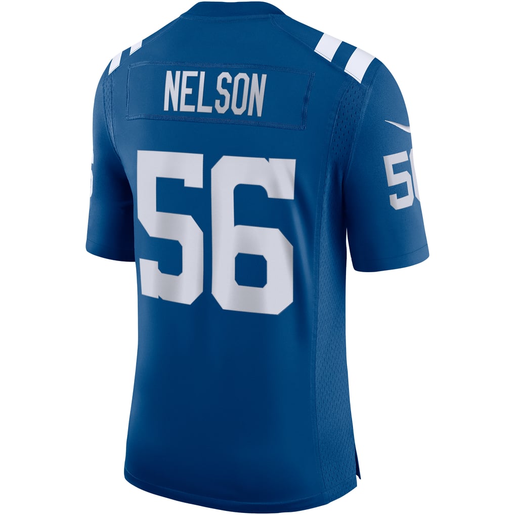 Men's Indianapolis Colts Quenton Nelson Royal Vapor Limited Jersey