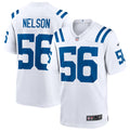 Men's Indianapolis Colts Quenton Nelson White Game Player Jersey
