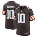Men's Cleveland Browns Quinshon Judkins Brown 2025 NFL Draft Game Jersey
