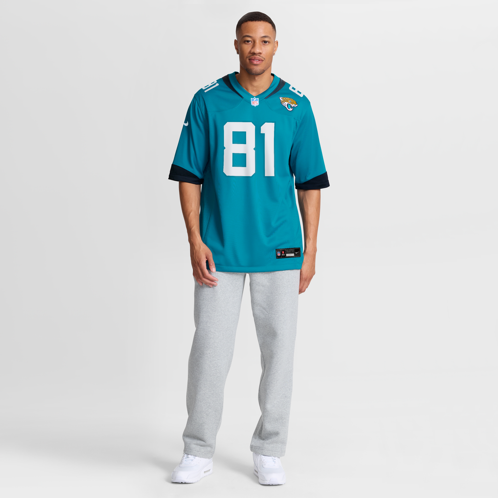 Men's Jacksonville Jaguars R. Jay Soward Teal Retired Player Team Game Jersey
