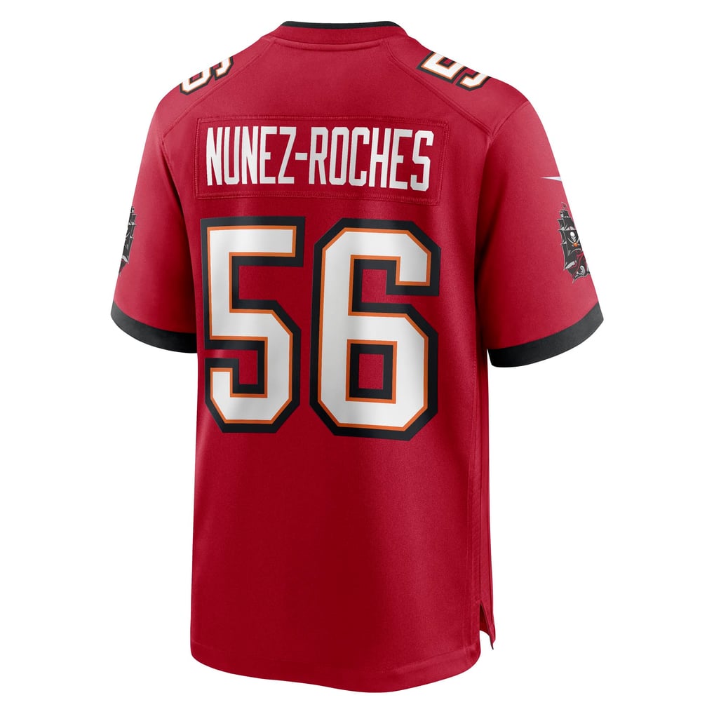 Men's Tampa Bay Buccaneers Rakeem Nunez-Roches Red Team Game Jersey