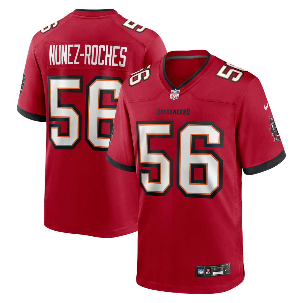 Men's Tampa Bay Buccaneers Rakeem Nunez-Roches Red Team Game Jersey