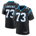 Men's Carolina Panthers Rashard Lawrence Black Game Jersey