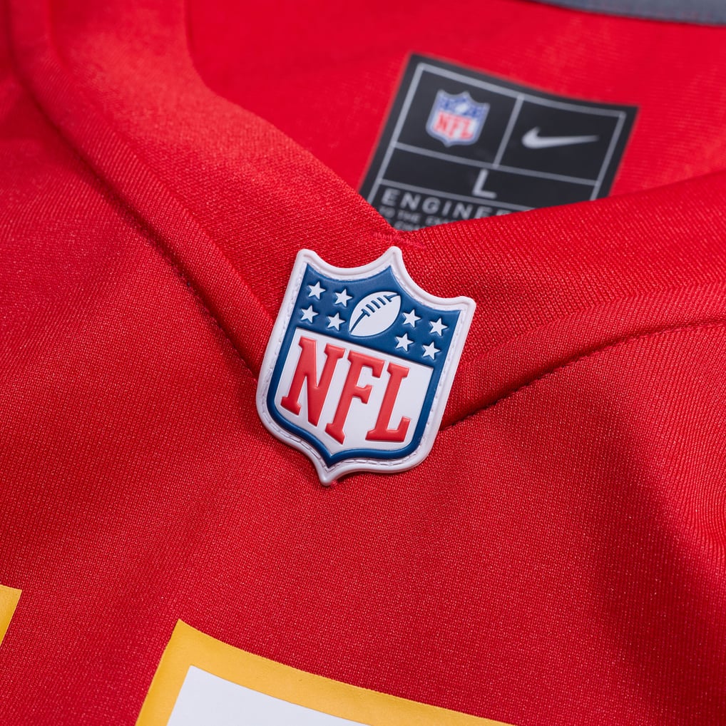 Men's Kansas City Chiefs Rashee Rice Red Game Jersey