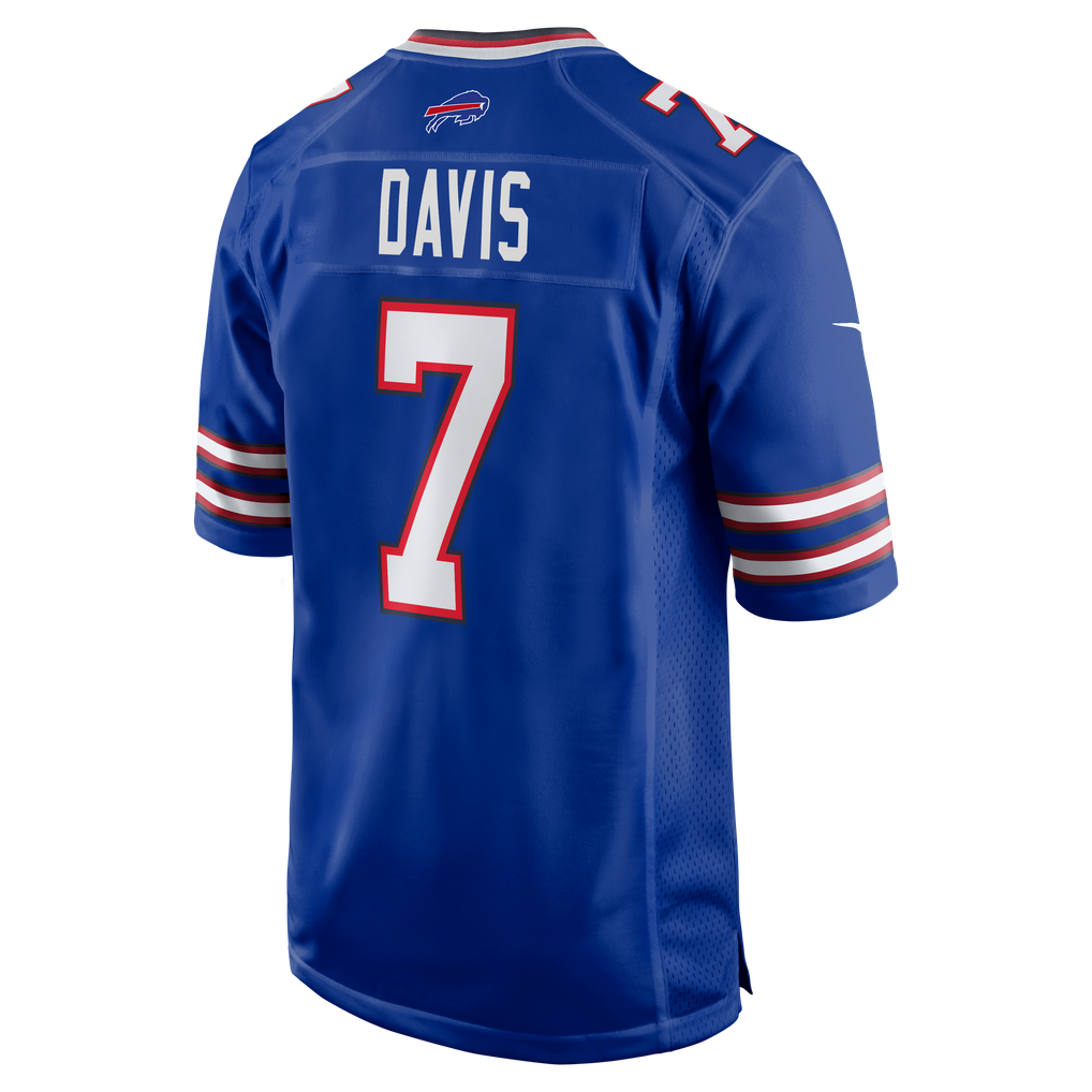 Men's Buffalo Bills Ray Davis Royal Team Game Jersey