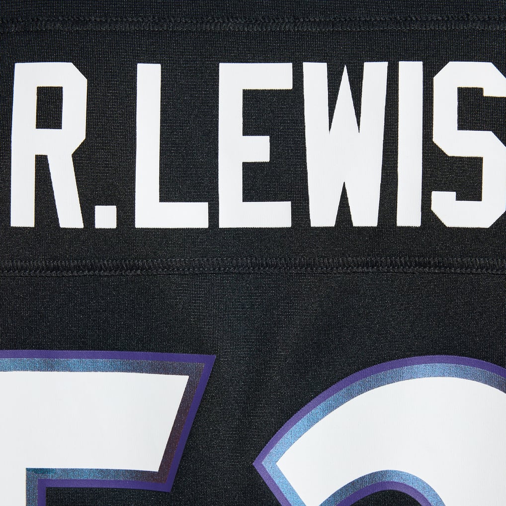 Men's Baltimore Ravens Ray Lewis Black Alternate Retired Player Game Jersey