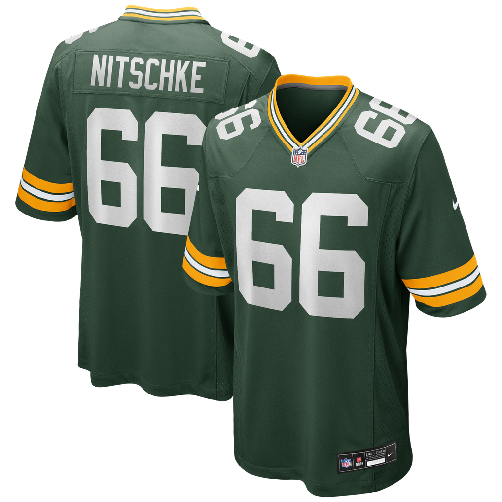 Men's Green Bay Packers Ray Nitschke Green Game Retired Player Jersey