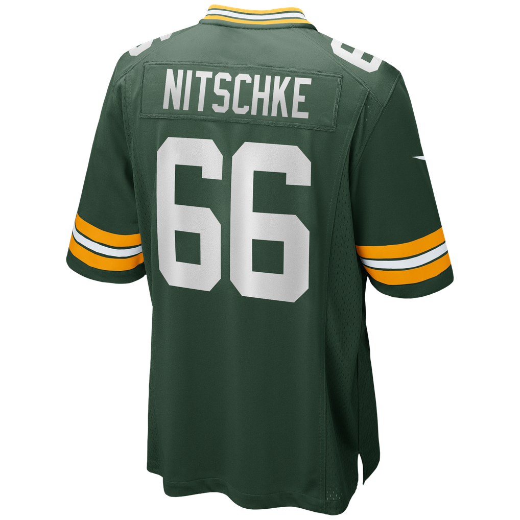 Men's Green Bay Packers Ray Nitschke Green Game Retired Player Jersey
