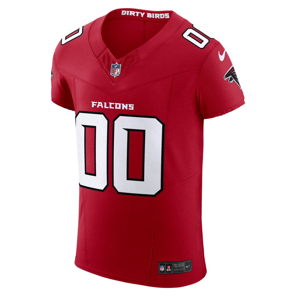 Men's Atlanta Falcons Red Vapor F.U.S.E. Elite Custom Jersey