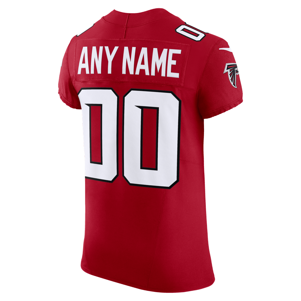 Men's Atlanta Falcons Red Vapor F.U.S.E. Elite Custom Jersey