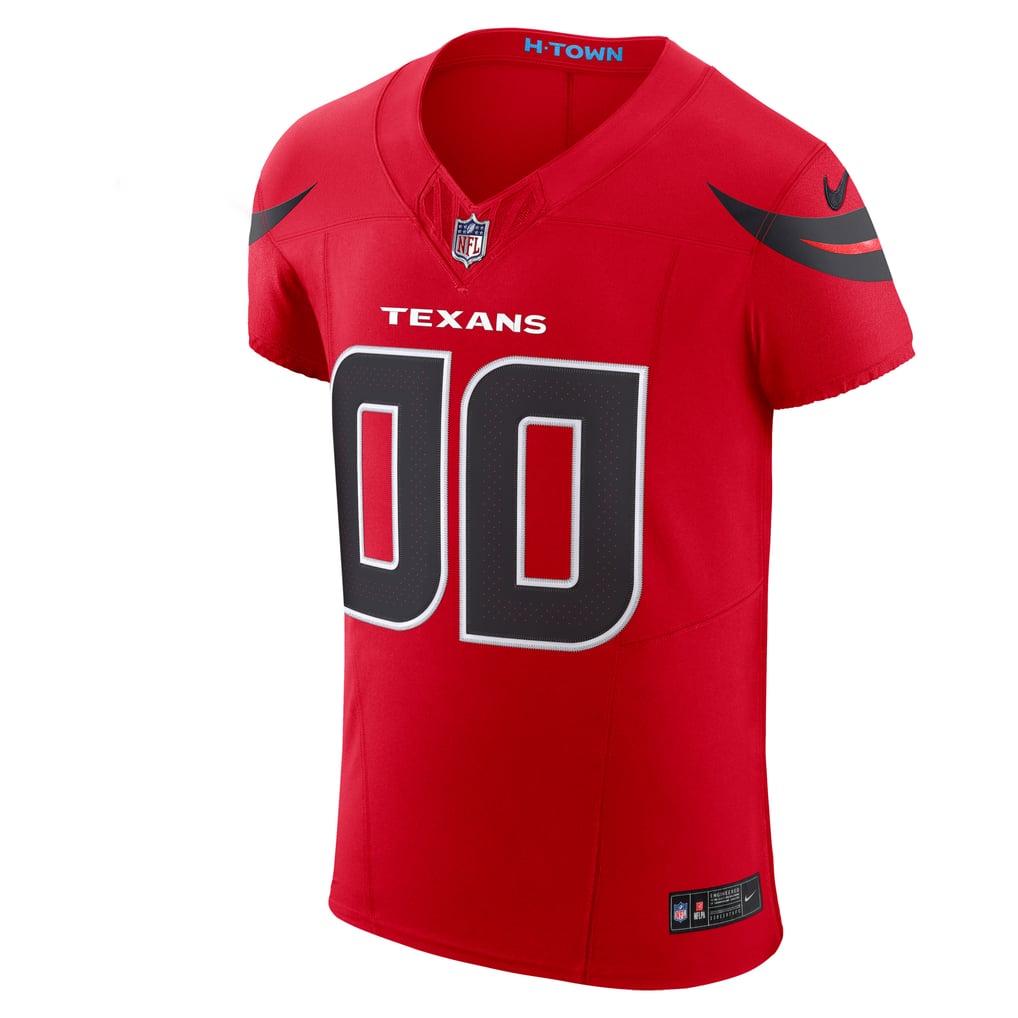 Men's Houston Texans Red Alternate Vapor F.U.S.E. Elite Custom Jersey