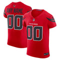 Men's Houston Texans Red Alternate Vapor F.U.S.E. Elite Custom Jersey