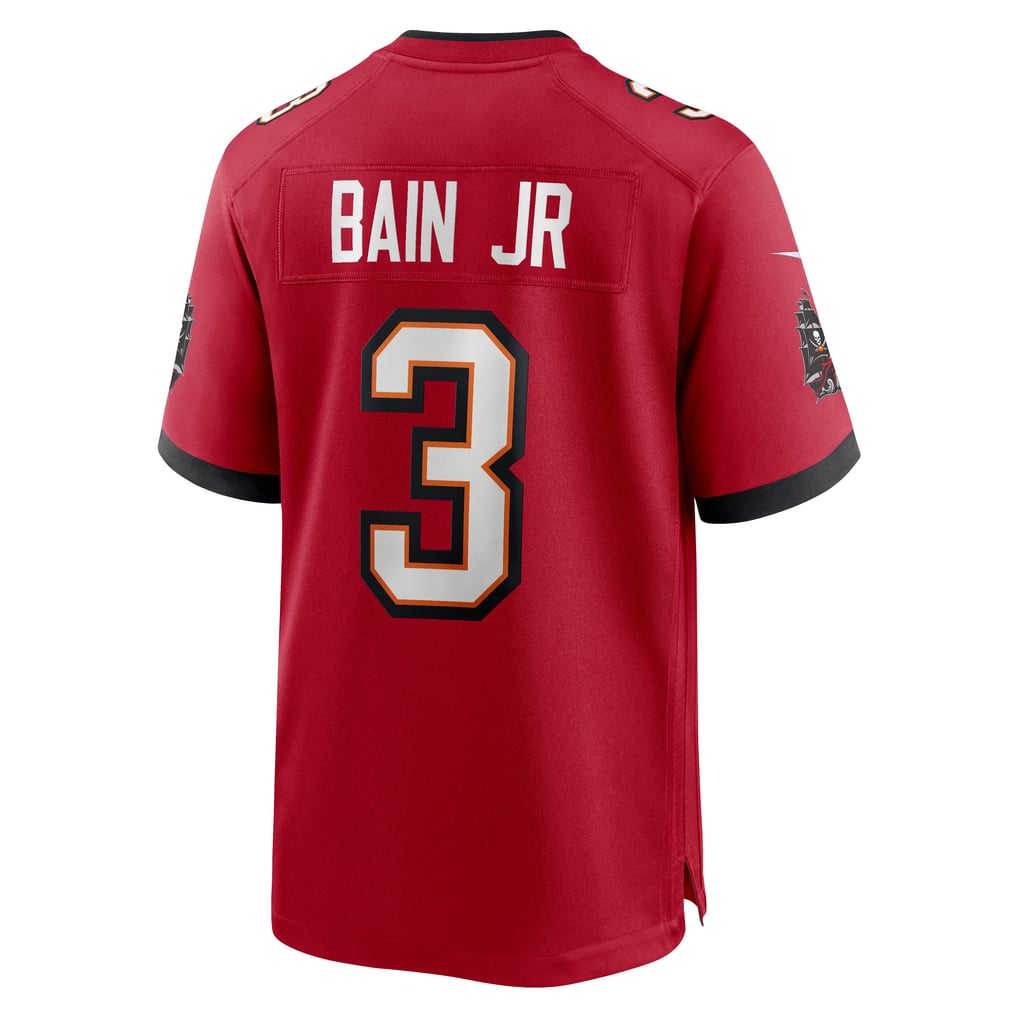 Men's Tampa Bay Buccaneers Rueben Bain Jr. Red Team Game Jersey