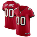 Men's Tampa Bay Buccaneers Red Vapor Elite Custom Jersey