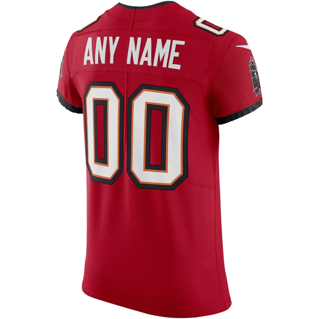 Men's Tampa Bay Buccaneers Red Vapor Elite Custom Jersey
