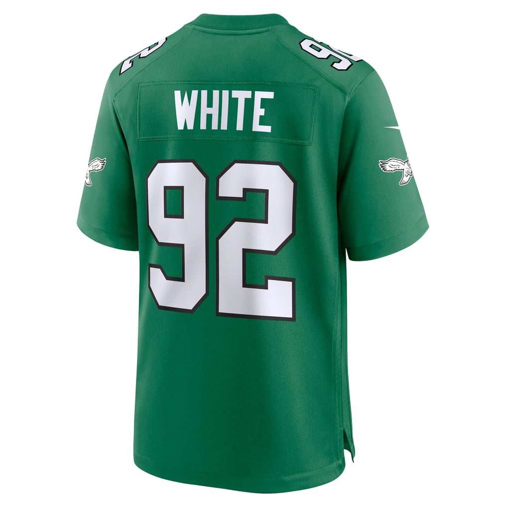 Men's Philadelphia Eagles Reggie White Kelly Green Retired Player Alternate Game Jersey