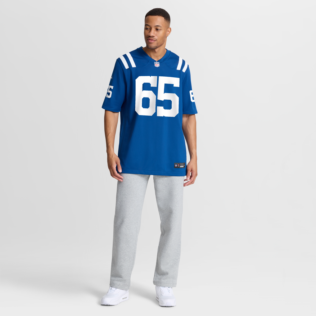 Men's Indianapolis Colts Reid Holskey Royal Team Game Jersey