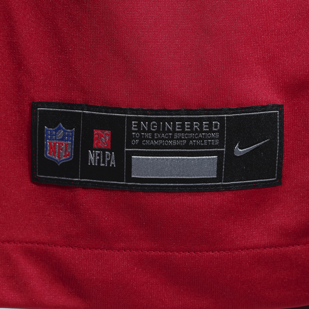 Men's San Francisco 49ers Ricky Pearsall Scarlet Team Game Jersey