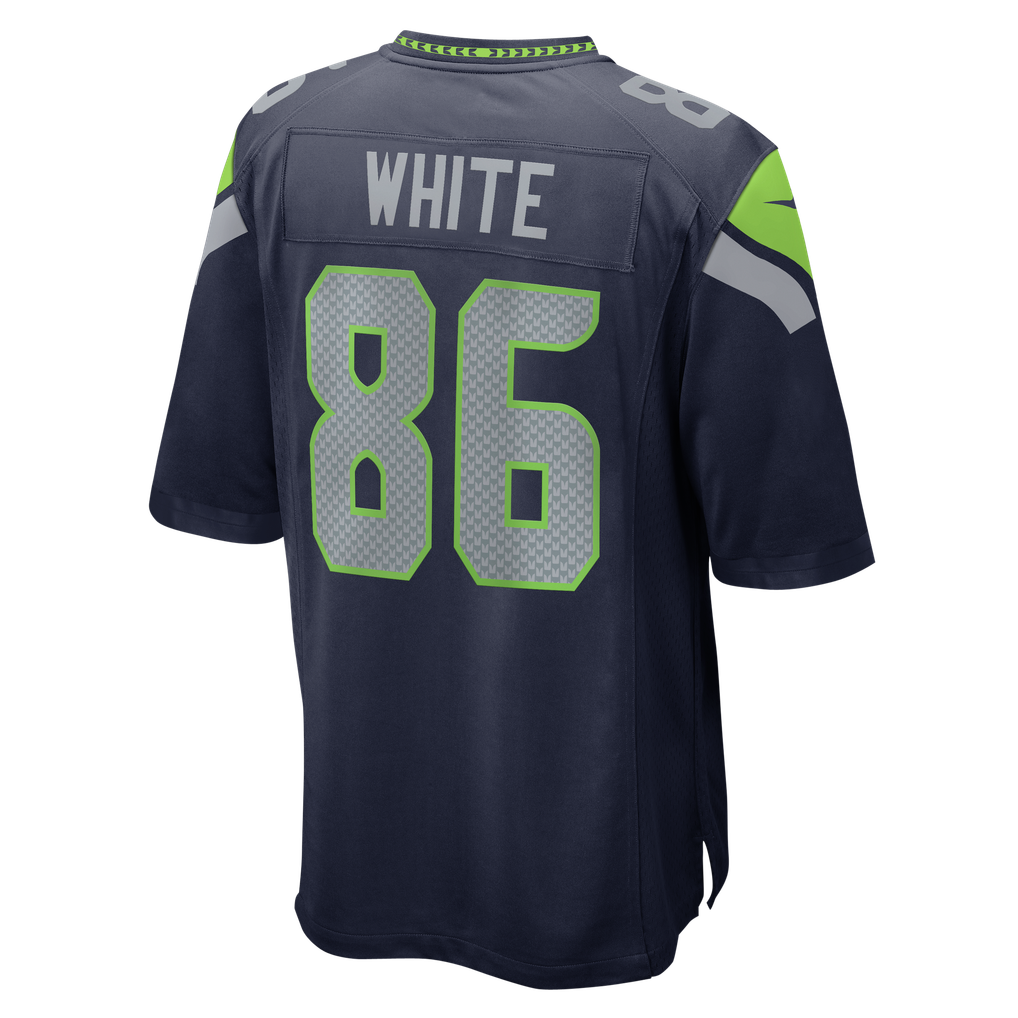 Men's Seattle Seahawks Ricky White College Navy Team Game Jersey