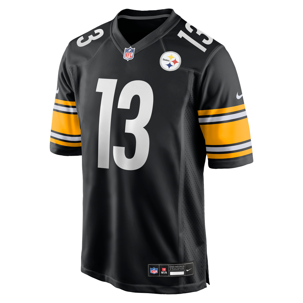 Men's Pittsburgh Steelers Rico Dowdle Black Game Jersey