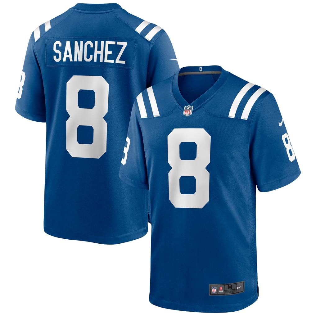 Men's Indianapolis Colts Rigoberto Sanchez Royal Game Jersey