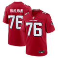 Men's Atlanta Falcons Riley Mahlman Red Team Game Jersey