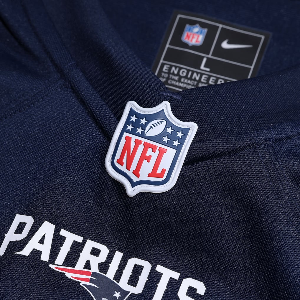 Men's New England Patriots Rob Gronkowski Navy Team Retired Player Game Jersey