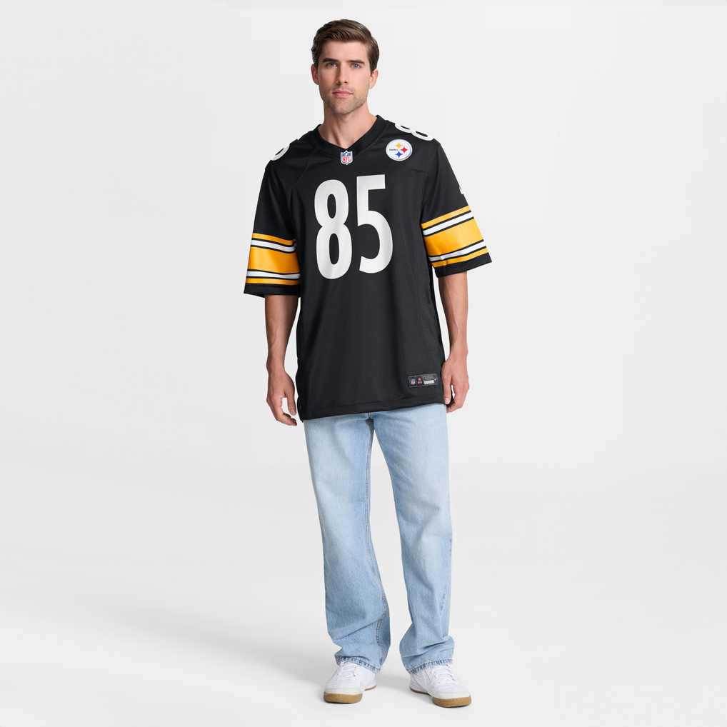 Men's Pittsburgh Steelers Robert Tonyan Black Team Game Jersey