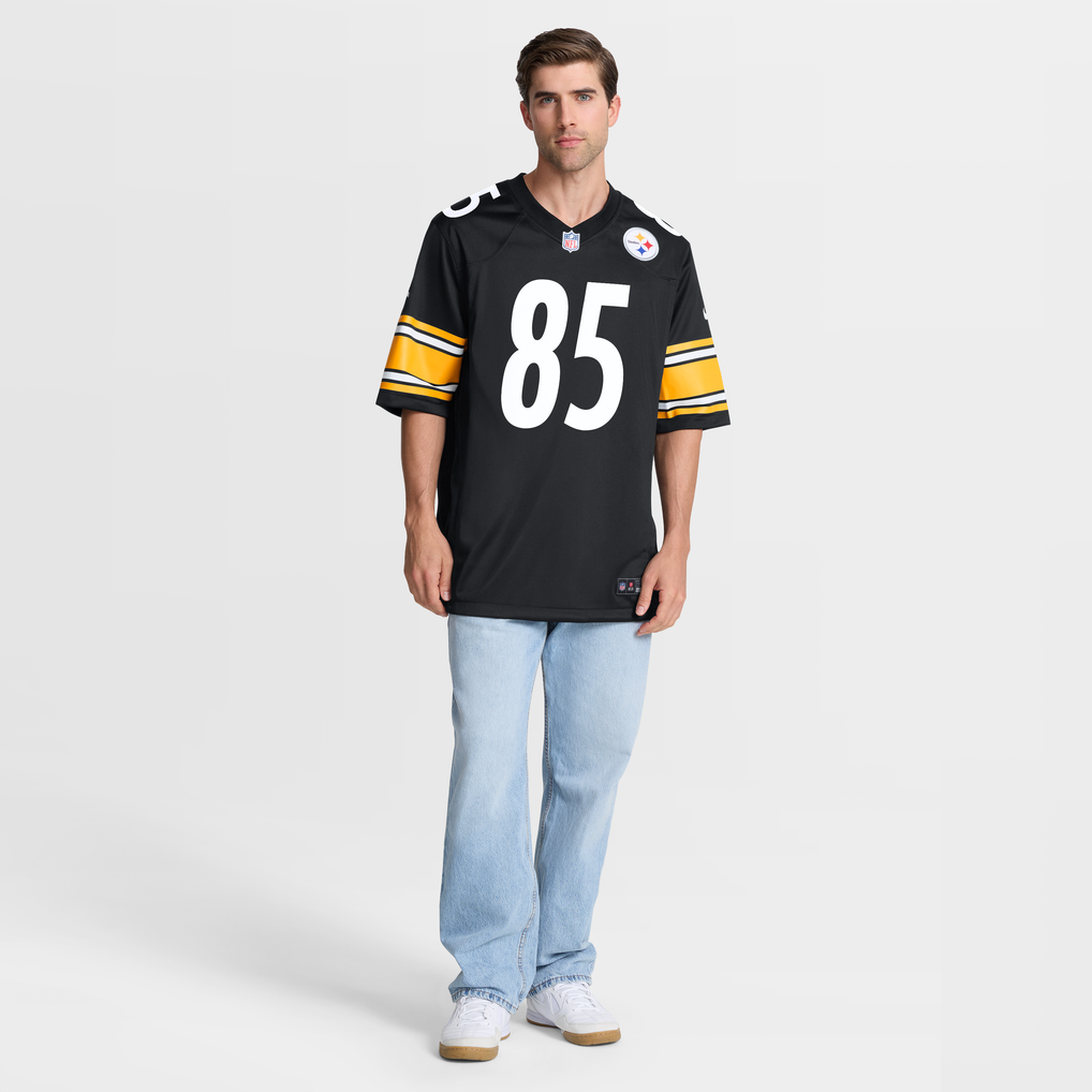 Men's Pittsburgh Steelers Robert Tonyan Black Team Game Jersey