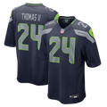 Men's Seattle Seahawks Rodney Thomas II College Navy Team Game Jersey