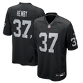 Men's Las Vegas Raiders Roman Hemby Black Team Game Jersey