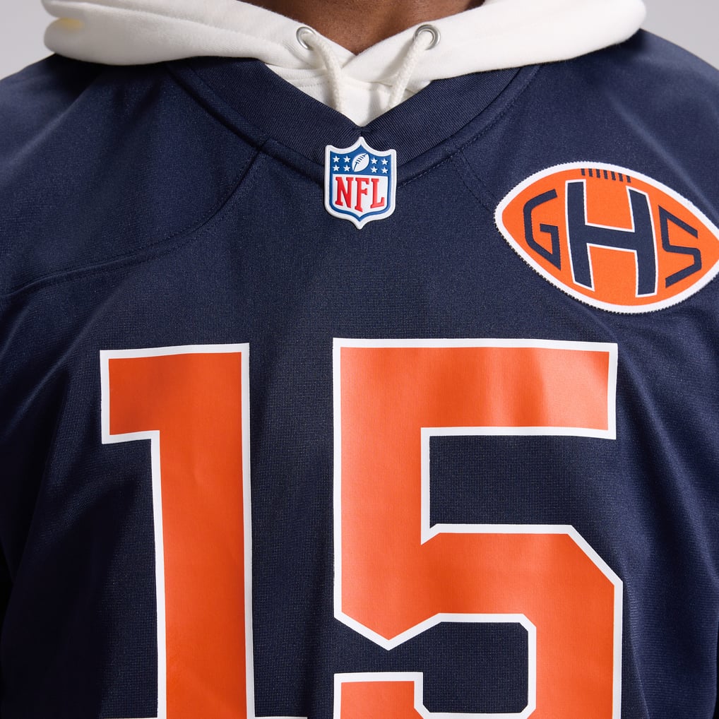 Men's Chicago Bears Rome Odunze Navy 2026 Rivalries Collection Game Jersey