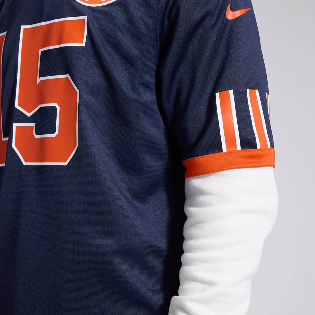 Men's Chicago Bears Rome Odunze Navy 2026 Rivalries Collection Game Jersey