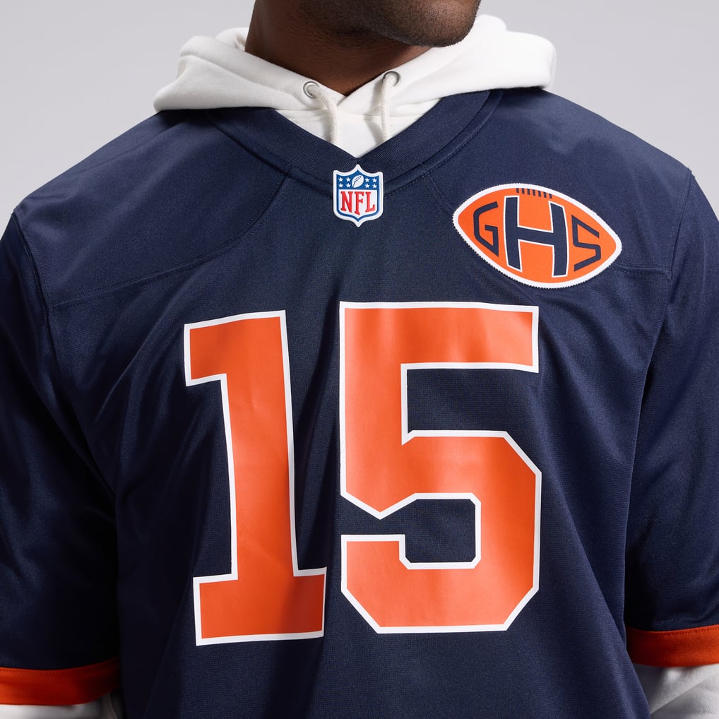 Men's Chicago Bears Rome Odunze Navy 2026 Rivalries Collection Game Jersey