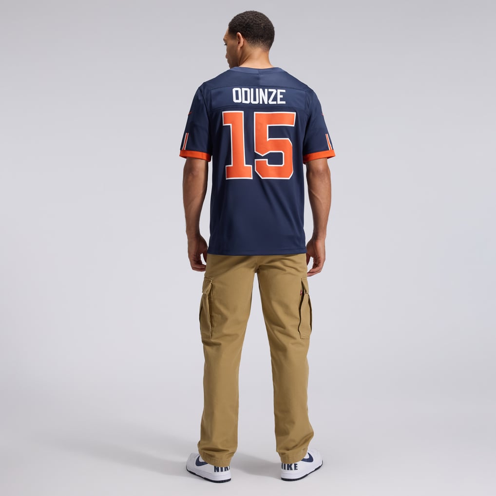 Men's Chicago Bears Rome Odunze Navy 2026 Rivalries Collection Stitched Limited Jersey