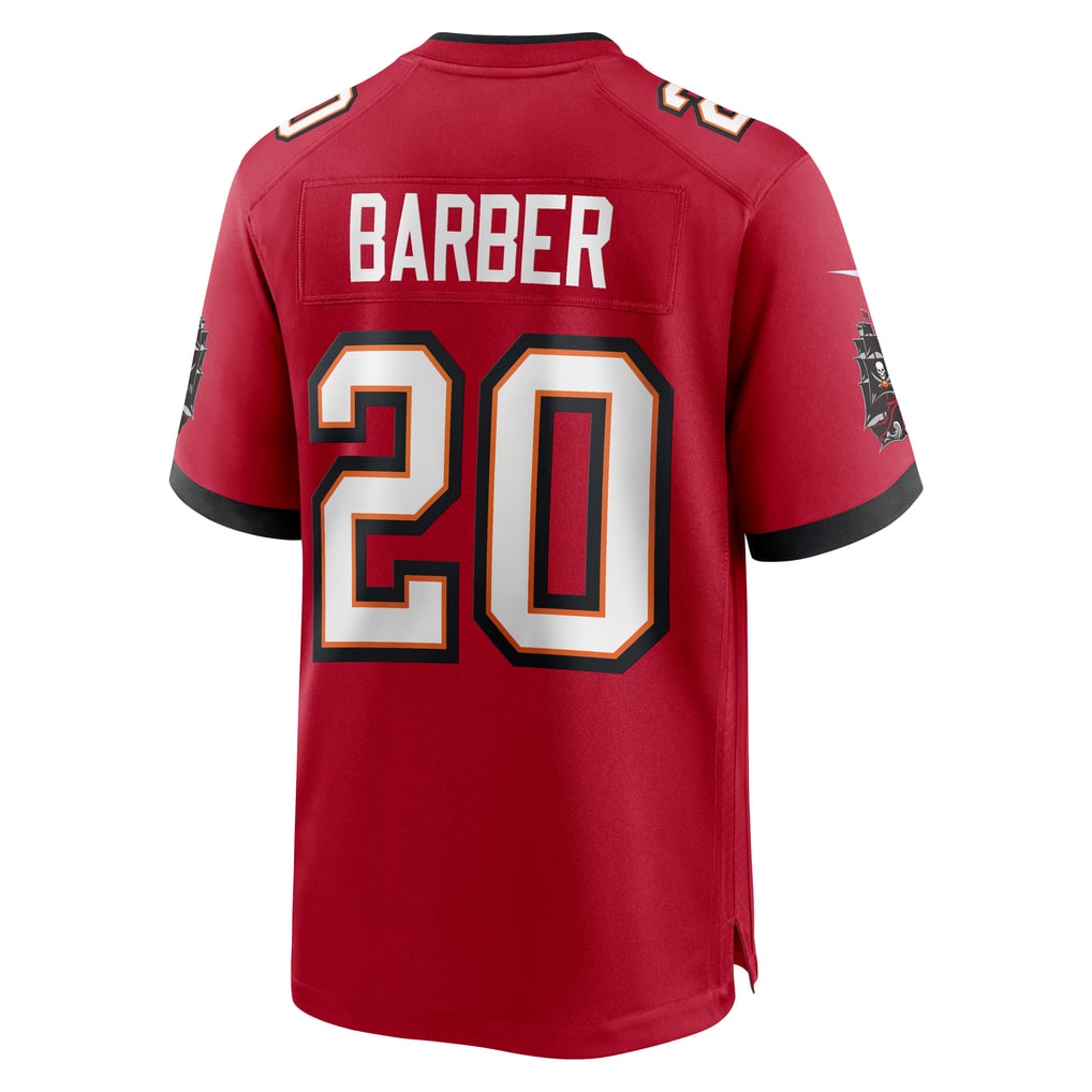 Men's Tampa Bay Buccaneers Ronde Barber Red Retired Player Game Jersey