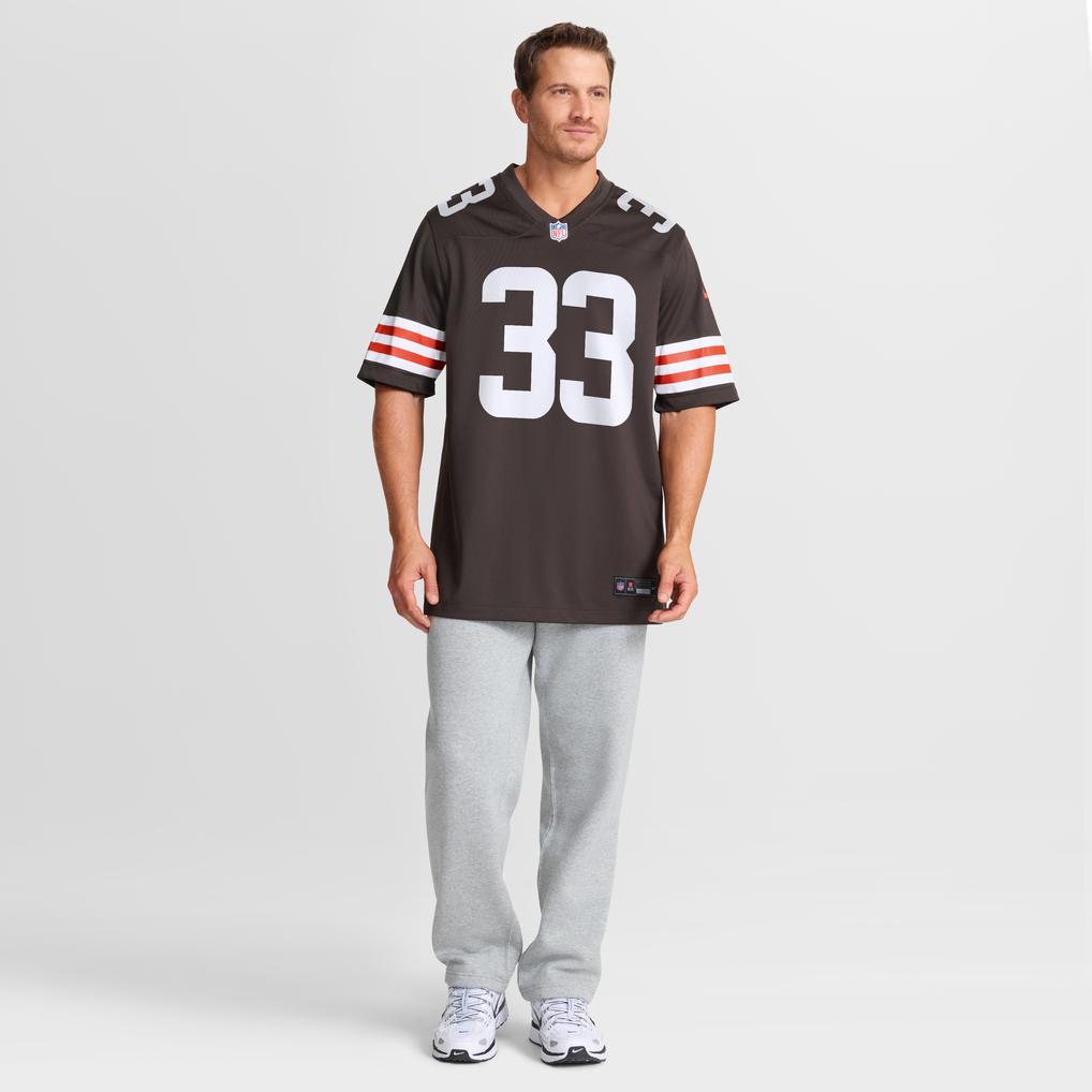 Men's Cleveland Browns Ronnie Hickman Brown Team Game Jersey