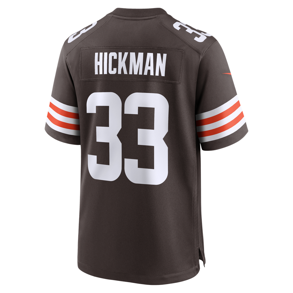 Men's Cleveland Browns Ronnie Hickman Brown Team Game Jersey