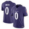 Men's Baltimore Ravens Roquan Smith Purple Team Vapor F.U.S.E. Stitched Limited Jersey