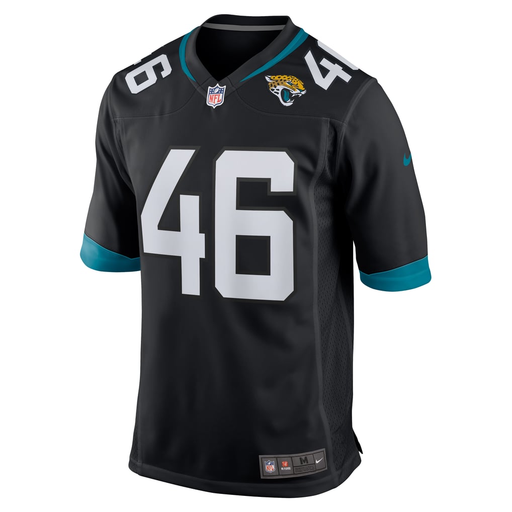 Men's Jacksonville Jaguars Ross Matiscik Black Alternate Game Jersey