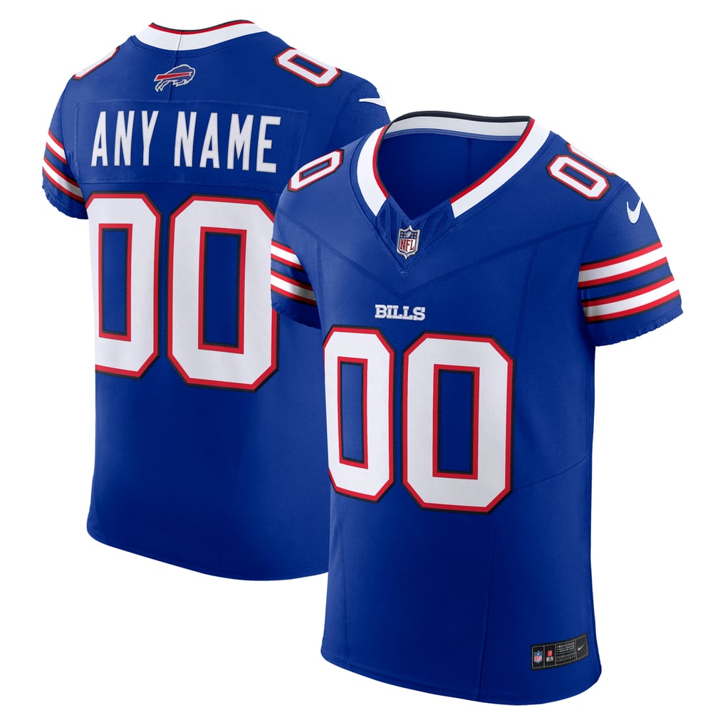 Men's Buffalo Bills Royal Vapor F.U.S.E. Elite Custom Jersey