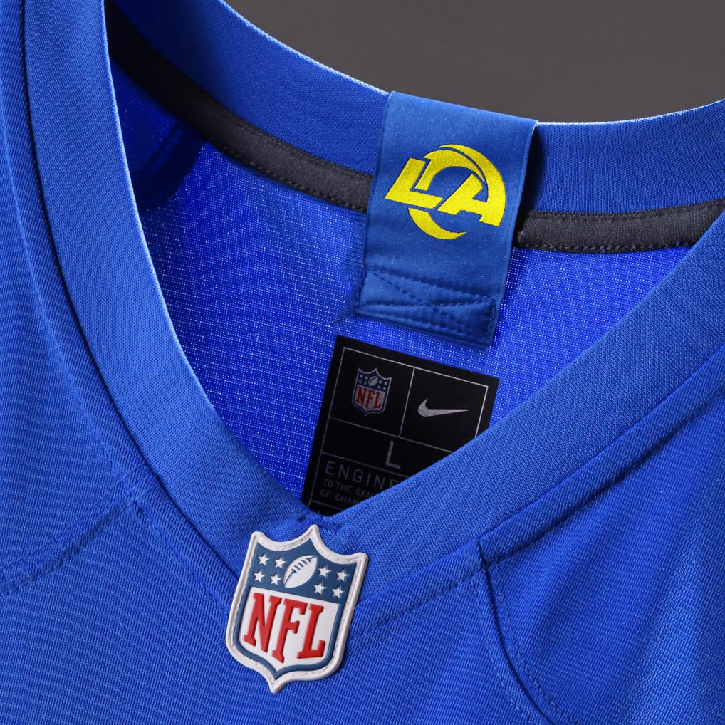 Men's Los Angeles Rams Ty Simpson Royal Team Game Jersey