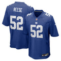 Men's New York Giants Arvell Reese Royal Team Game Jersey