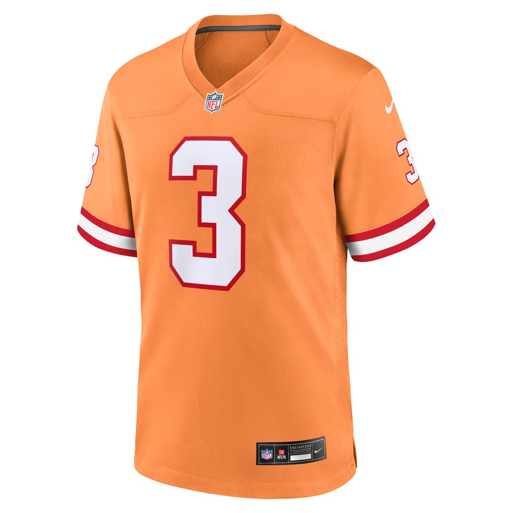 Men's Tampa Bay Buccaneers Rueben Bain Jr. Creamsicle Alternate Game Jersey