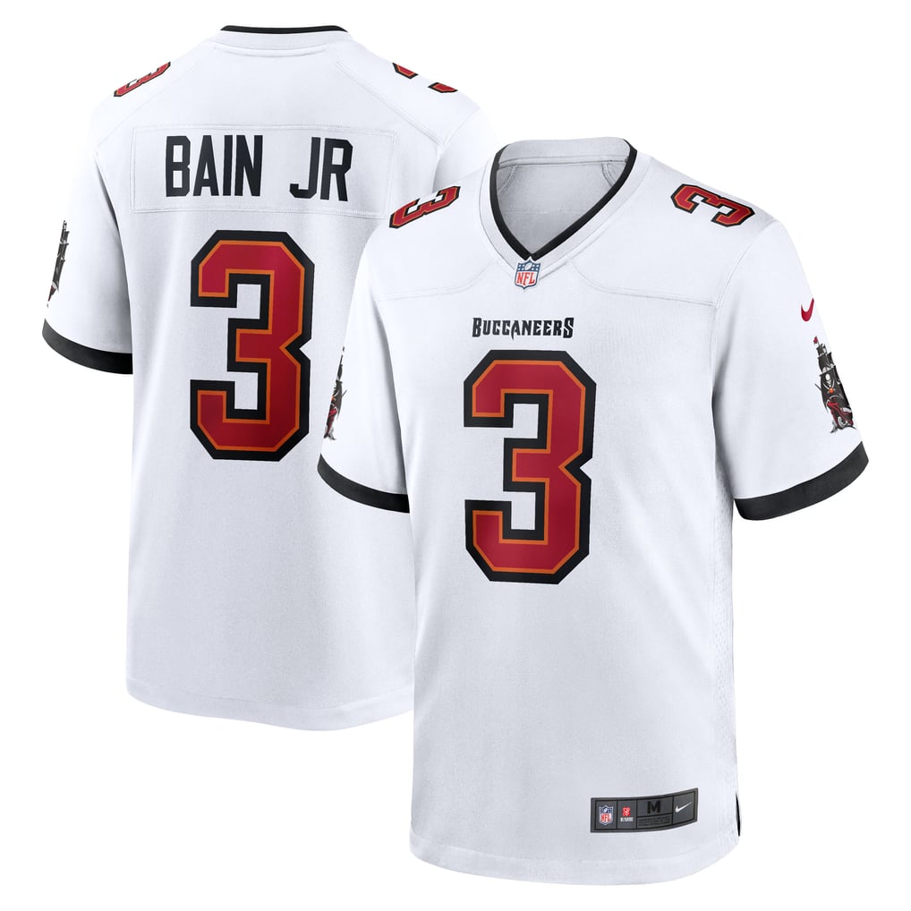 Men's Tampa Bay Buccaneers Rueben Bain Jr. White Game Jersey