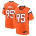 Men's Denver Broncos Sai'vion Jones Orange Team Game Jersey