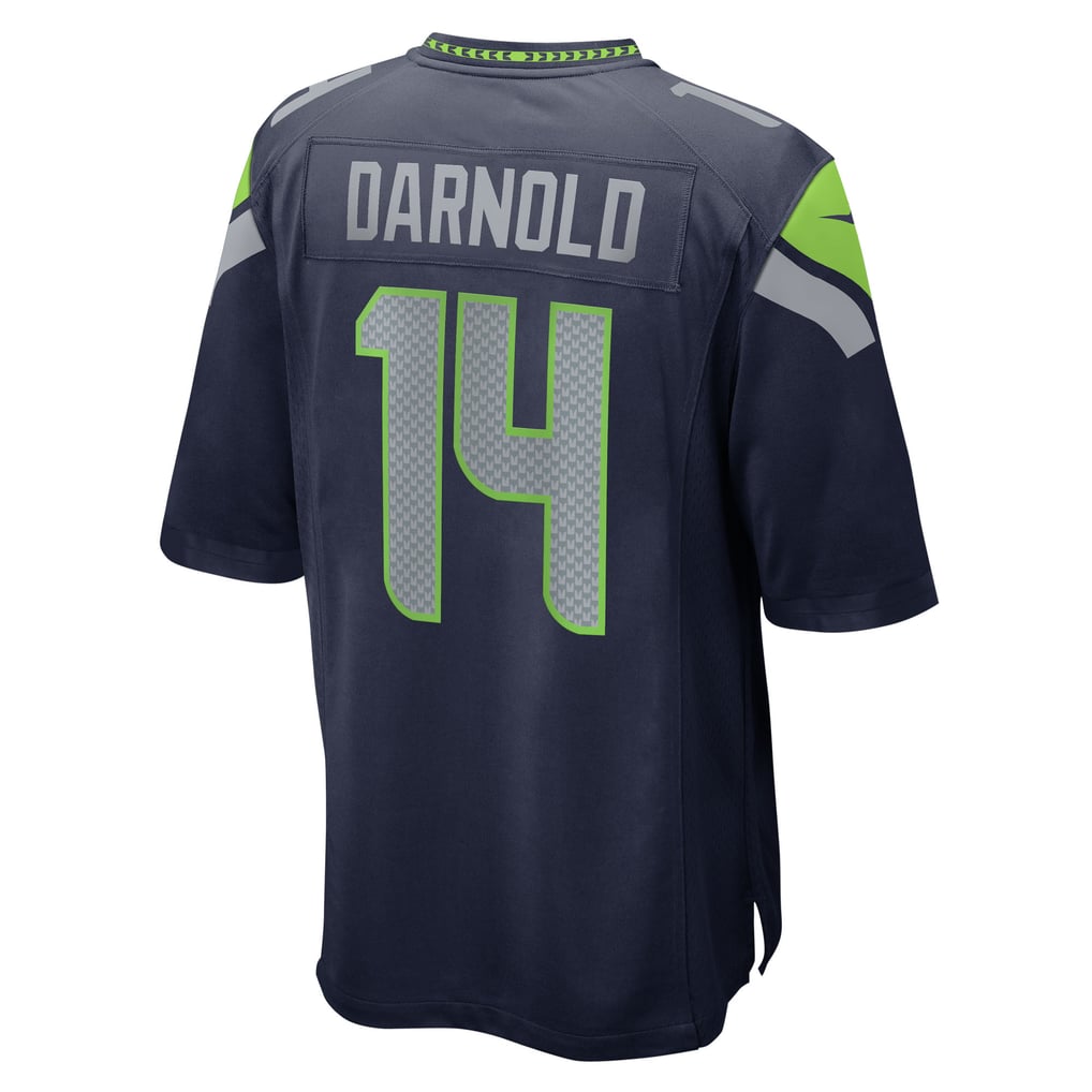 Men's Seattle Seahawks Sam Darnold College Navy Team Game Jersey