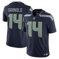 Men's Seattle Seahawks Sam Darnold College Navy Team Vapor F.U.S.E. Stitched Limited Jersey
